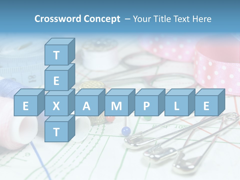 Homemade Decoration Equipment PowerPoint Template