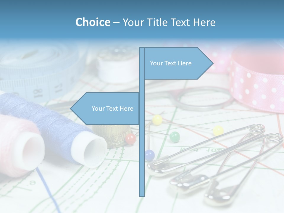 Homemade Decoration Equipment PowerPoint Template