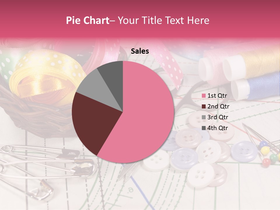 Sharp Homemade Threads PowerPoint Template