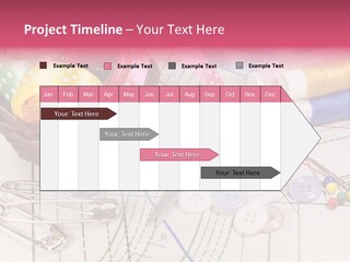 Sharp Homemade Threads PowerPoint Template