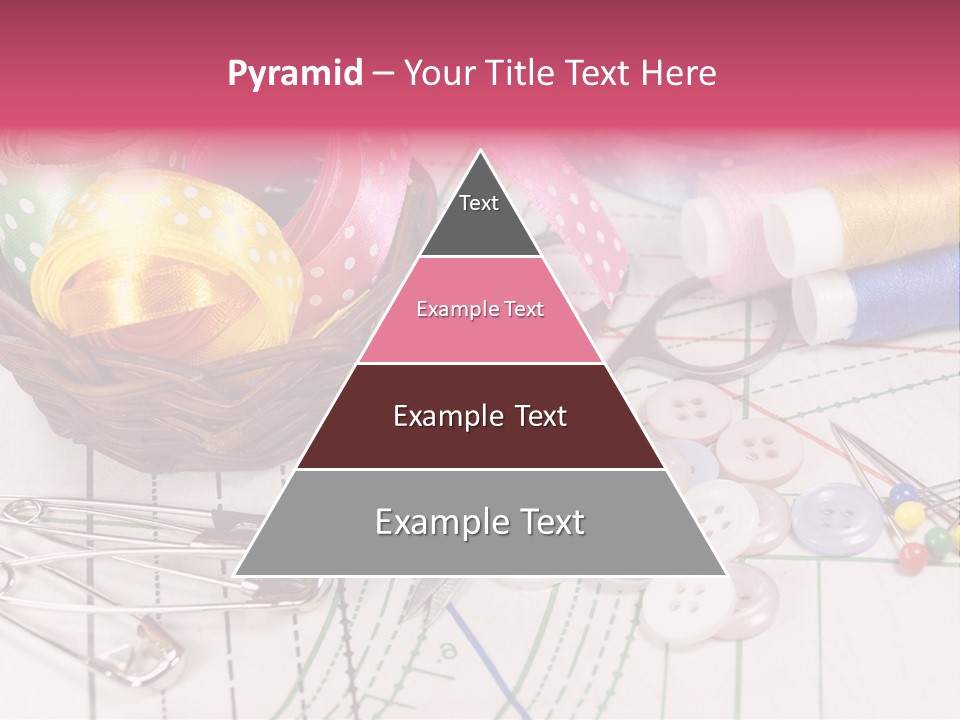 Sharp Homemade Threads PowerPoint Template