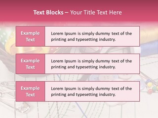 Sharp Homemade Threads PowerPoint Template