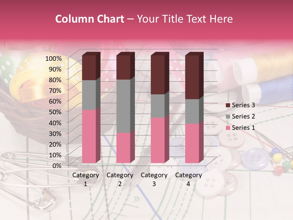 Sharp Homemade Threads PowerPoint Template