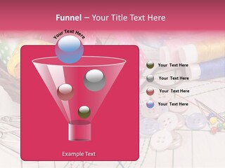 Sharp Homemade Threads PowerPoint Template