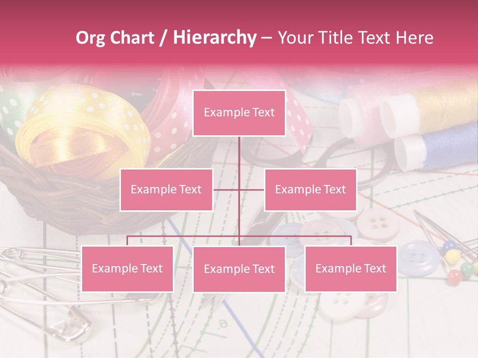 Sharp Homemade Threads PowerPoint Template