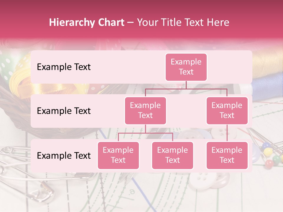 Sharp Homemade Threads PowerPoint Template