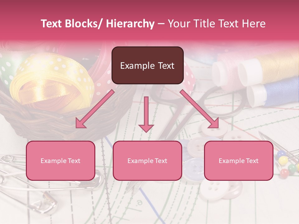 Sharp Homemade Threads PowerPoint Template
