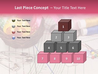 Sharp Homemade Threads PowerPoint Template