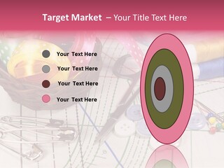 Sharp Homemade Threads PowerPoint Template