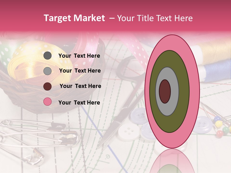 Sharp Homemade Threads PowerPoint Template