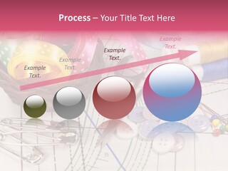 Sharp Homemade Threads PowerPoint Template