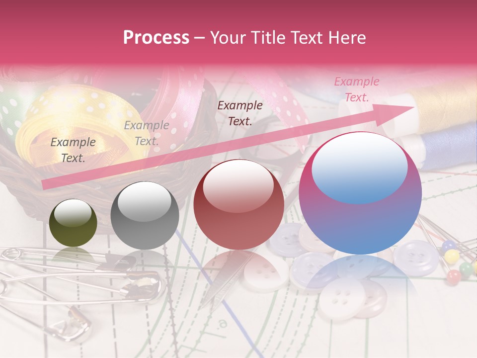 Sharp Homemade Threads PowerPoint Template