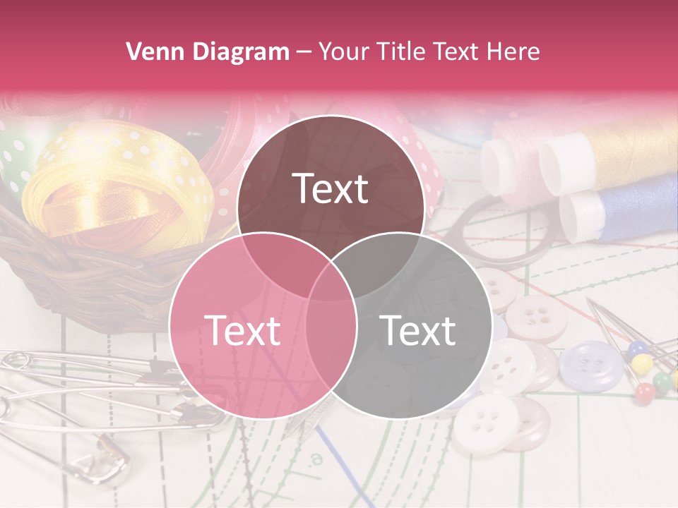 Sharp Homemade Threads PowerPoint Template