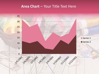 Sharp Homemade Threads PowerPoint Template