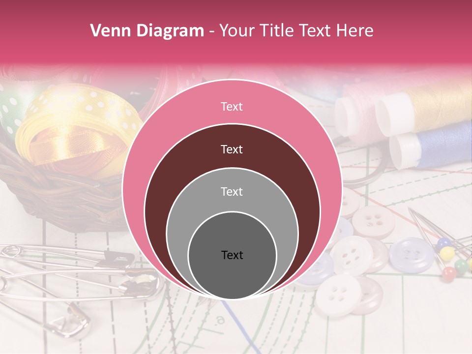 Sharp Homemade Threads PowerPoint Template