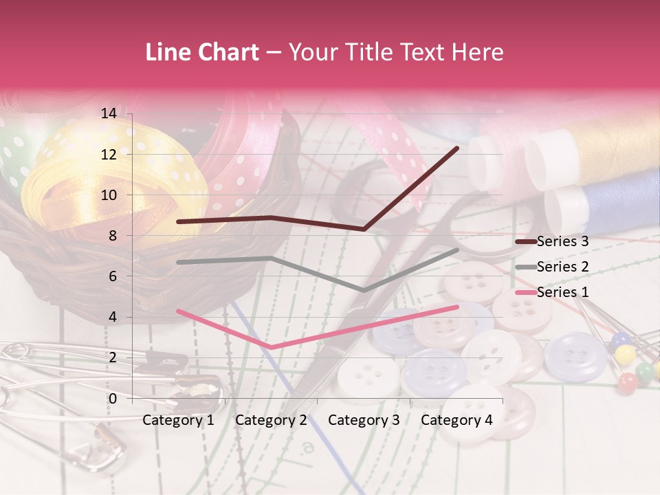 Sharp Homemade Threads PowerPoint Template