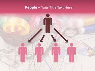 Sharp Homemade Threads PowerPoint Template
