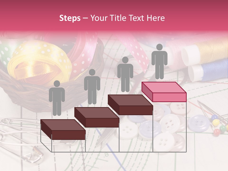 Sharp Homemade Threads PowerPoint Template