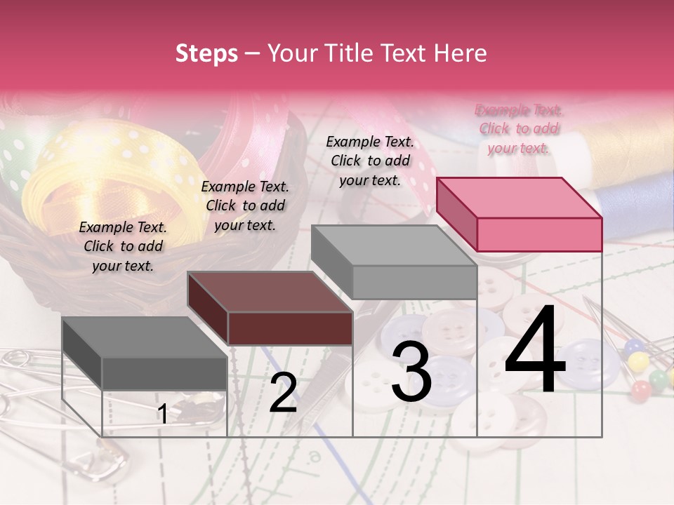 Sharp Homemade Threads PowerPoint Template