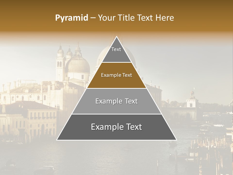Transport Dawn Landmark PowerPoint Template