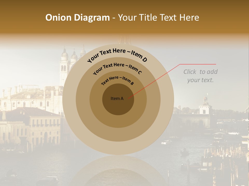 Transport Dawn Landmark PowerPoint Template