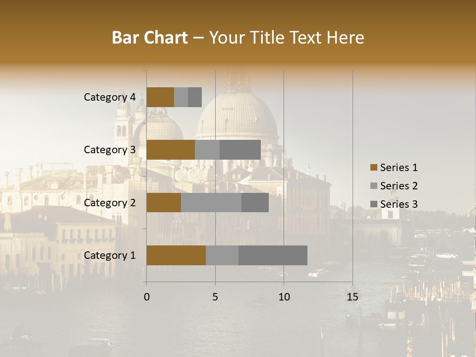 Transport Dawn Landmark PowerPoint Template