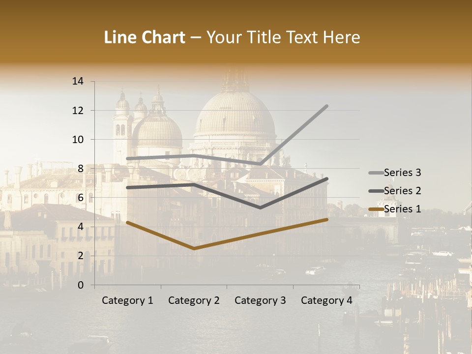 Transport Dawn Landmark PowerPoint Template