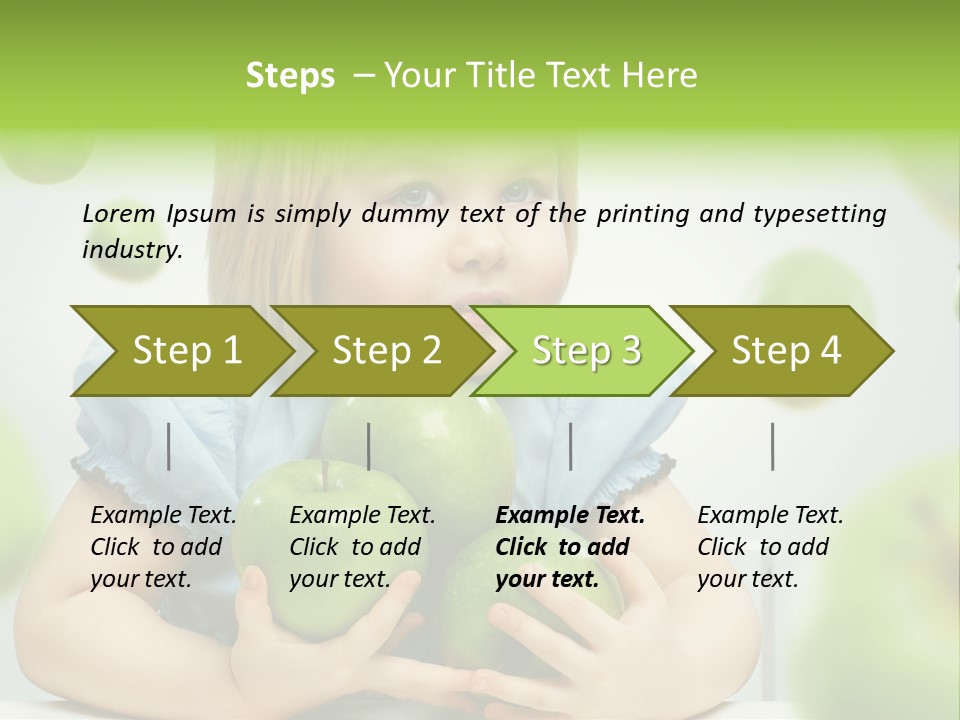 Snack Natural Cheerful PowerPoint Template