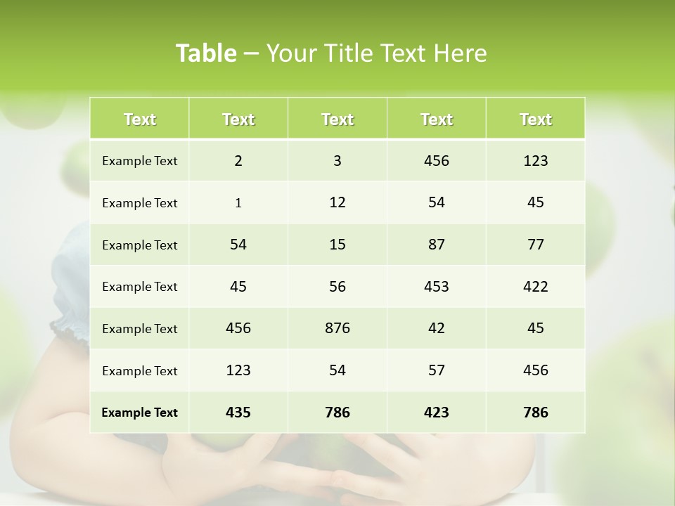 Snack Natural Cheerful PowerPoint Template