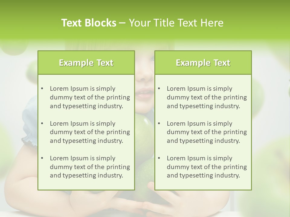Snack Natural Cheerful PowerPoint Template