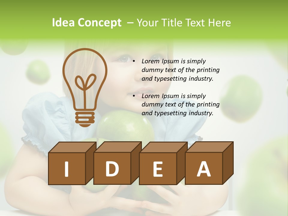 Snack Natural Cheerful PowerPoint Template