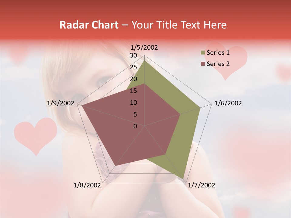 Affectionate Hand Little PowerPoint Template