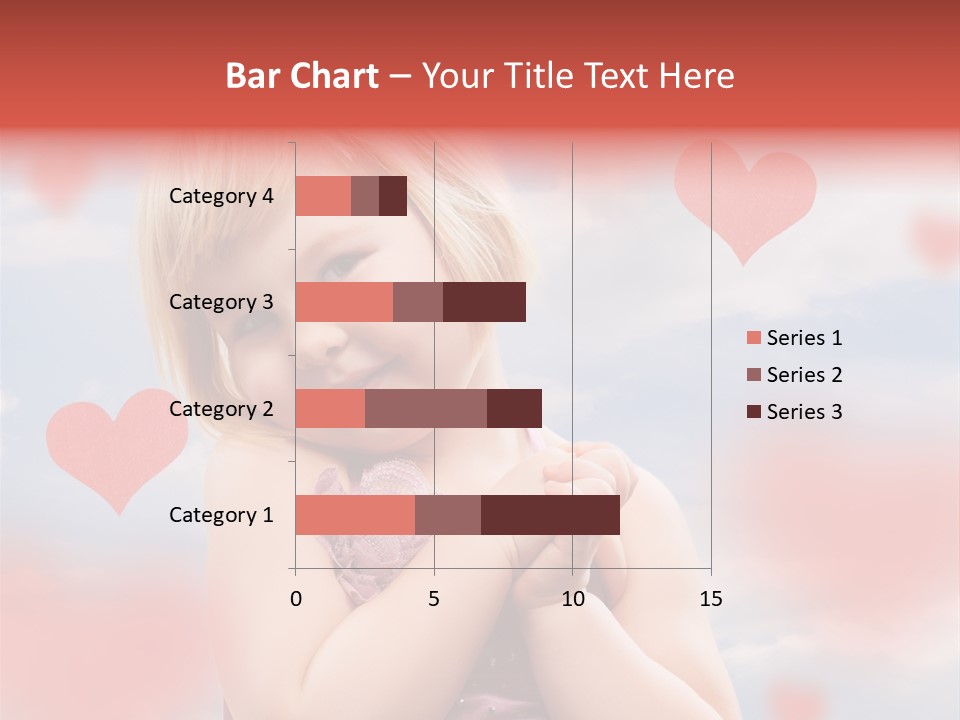 Affectionate Hand Little PowerPoint Template