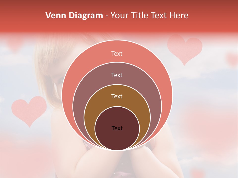 Affectionate Hand Little PowerPoint Template