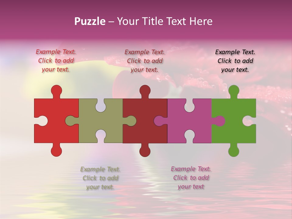 Summer Details Floral PowerPoint Template