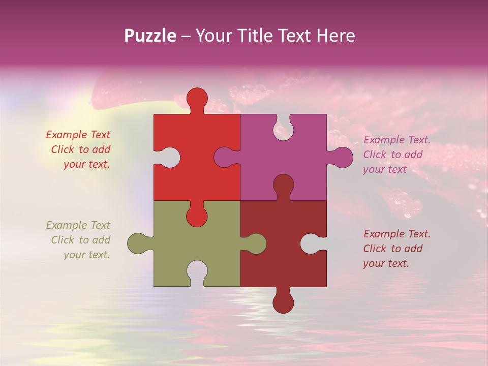 Summer Details Floral PowerPoint Template