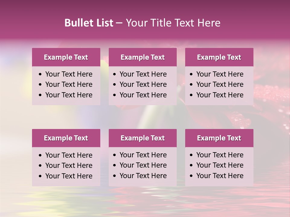 Summer Details Floral PowerPoint Template