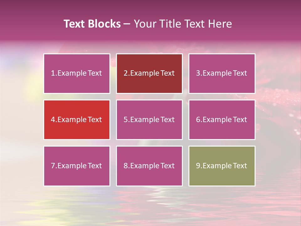 Summer Details Floral PowerPoint Template