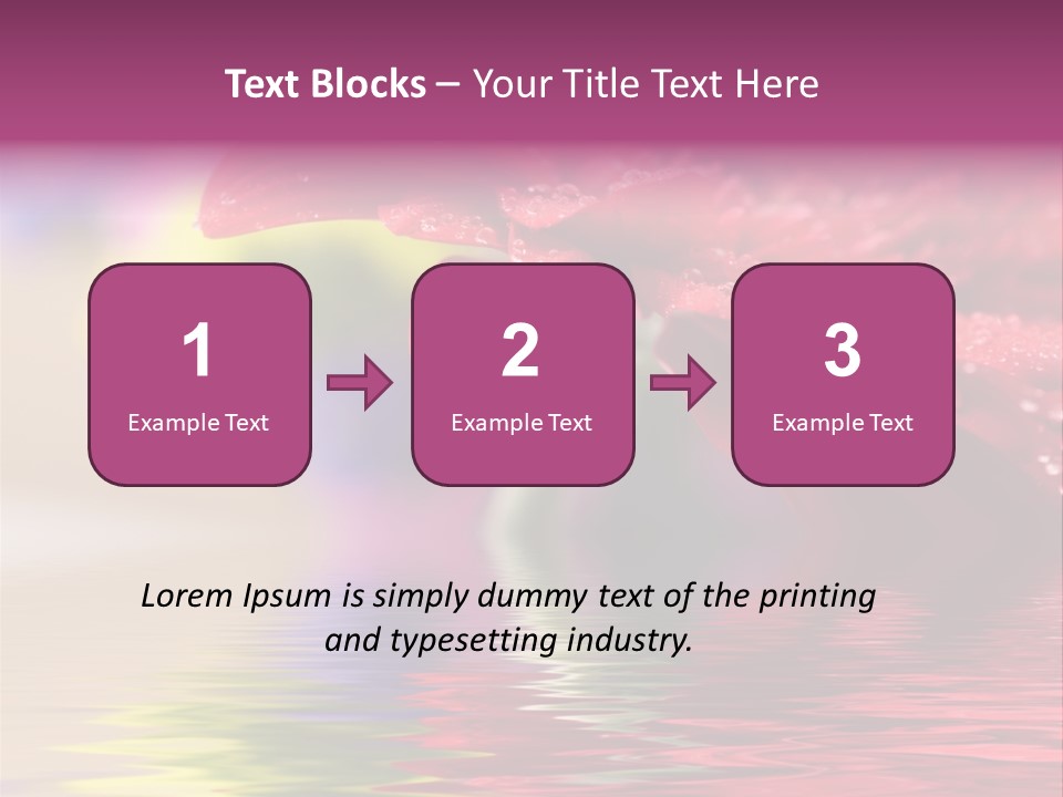 Summer Details Floral PowerPoint Template