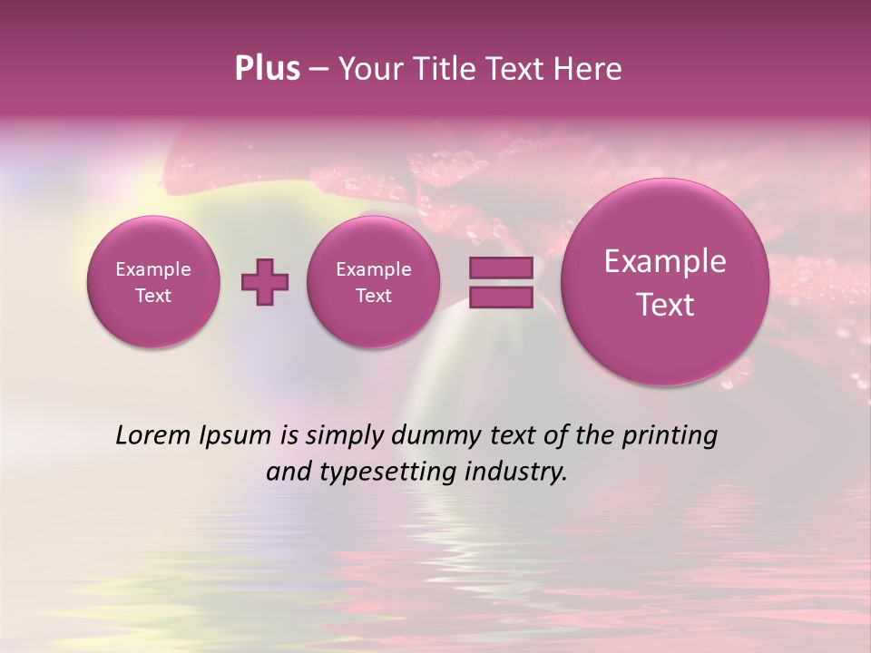 Summer Details Floral PowerPoint Template