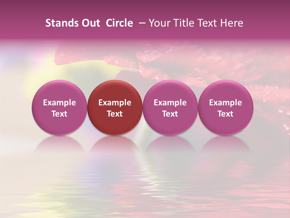 Summer Details Floral PowerPoint Template