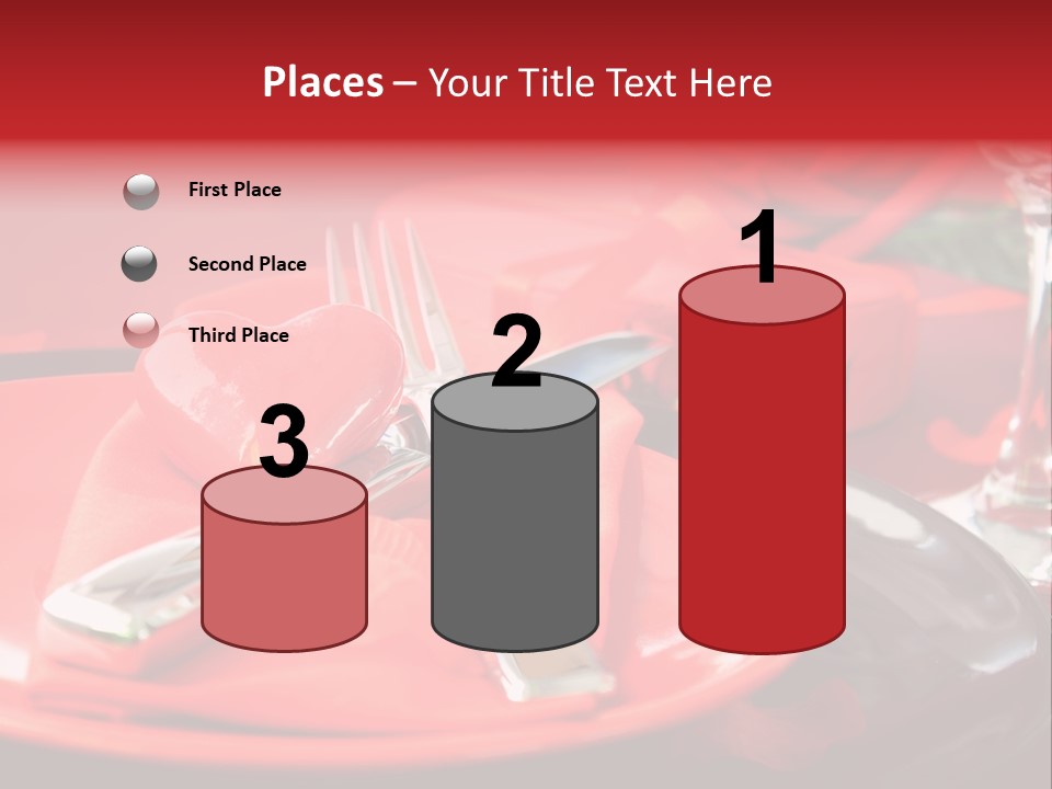 Knife Setting Celebrate PowerPoint Template