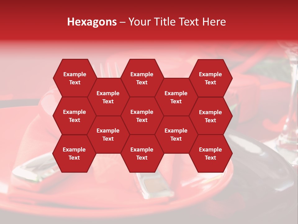 Knife Setting Celebrate PowerPoint Template