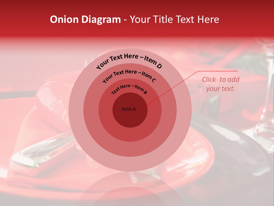 Knife Setting Celebrate PowerPoint Template