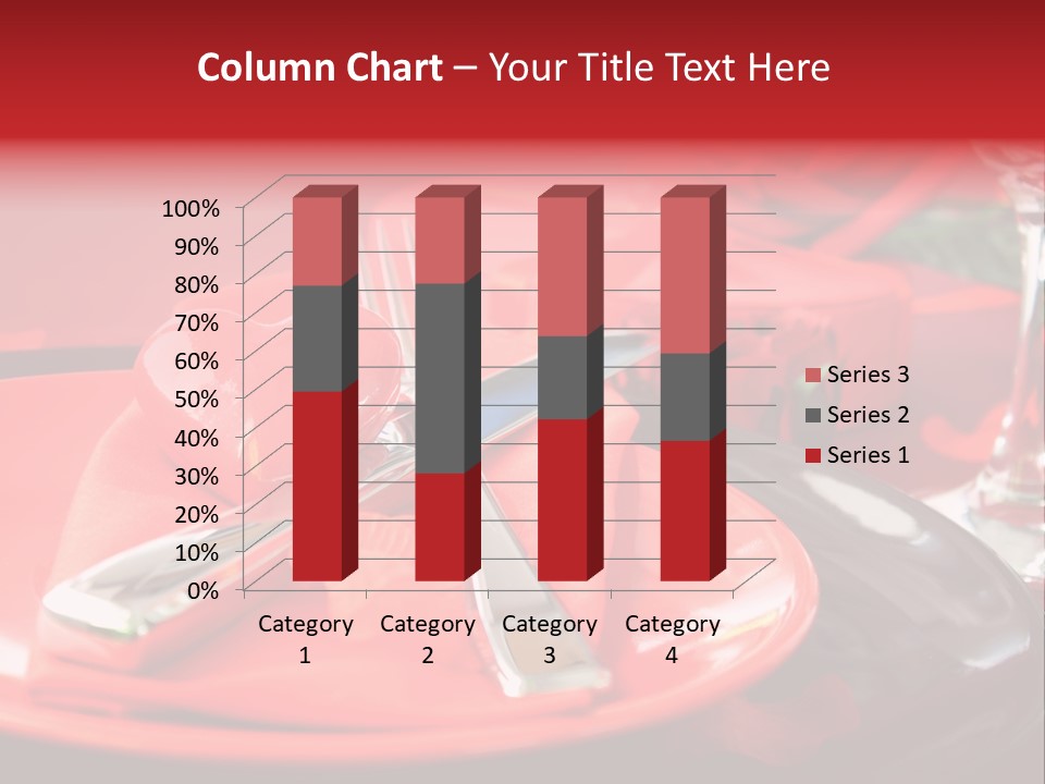 Knife Setting Celebrate PowerPoint Template