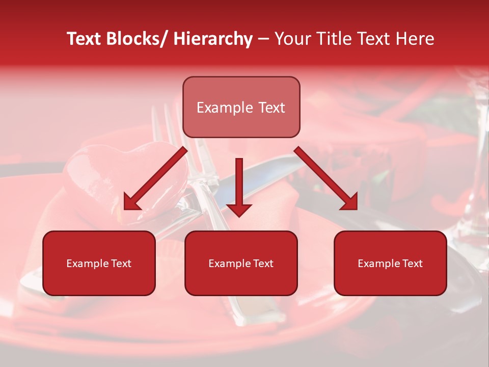 Knife Setting Celebrate PowerPoint Template