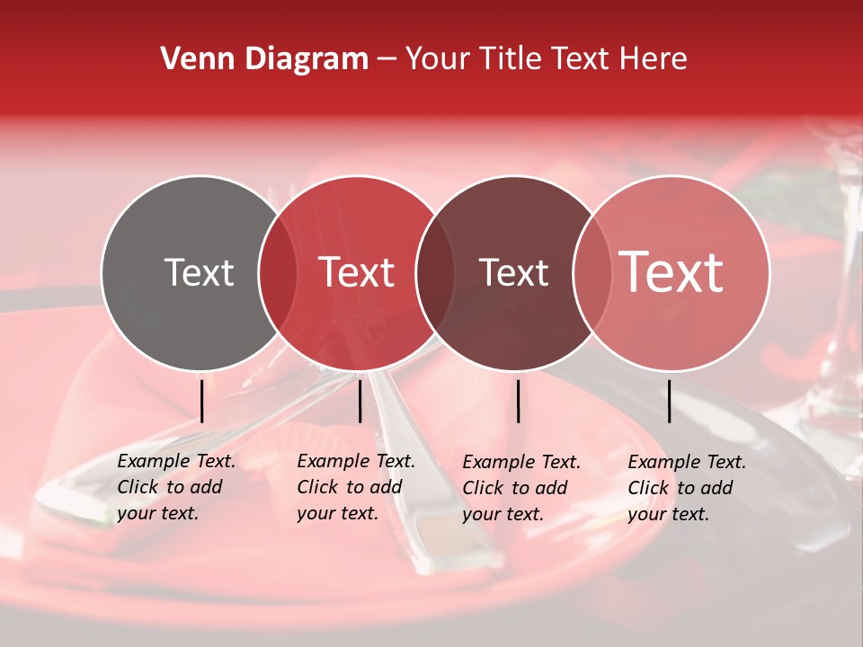 Knife Setting Celebrate PowerPoint Template