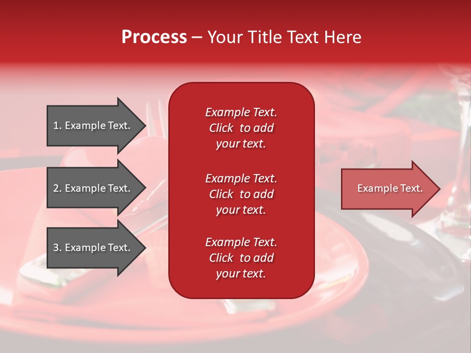 Knife Setting Celebrate PowerPoint Template