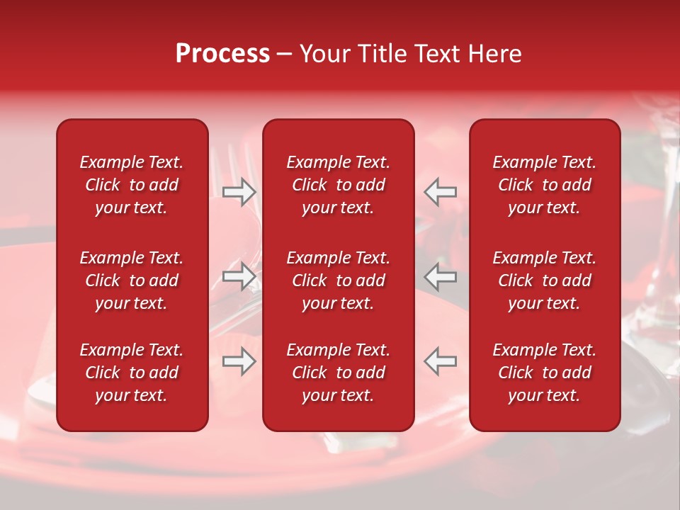 Knife Setting Celebrate PowerPoint Template