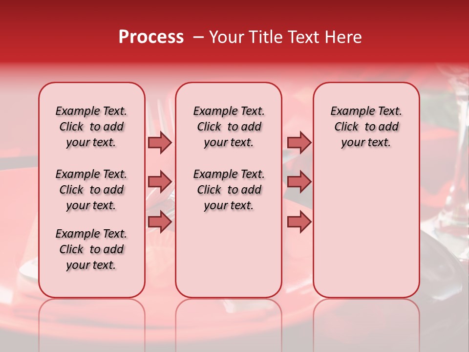 Knife Setting Celebrate PowerPoint Template